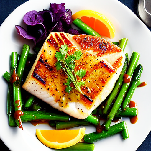 Pan-Seared Halibut