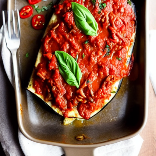 Keto Baked Eggplant