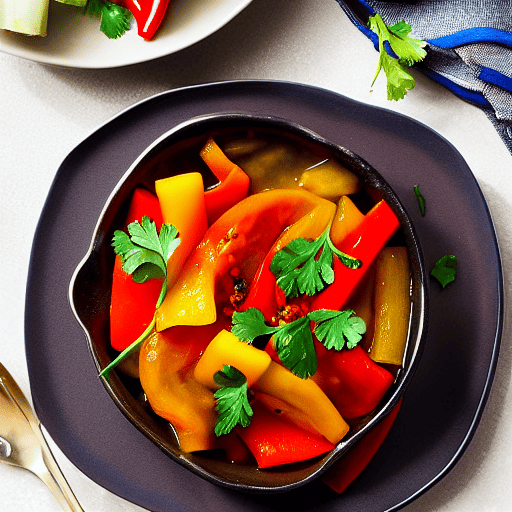 Tagine de Poivrons