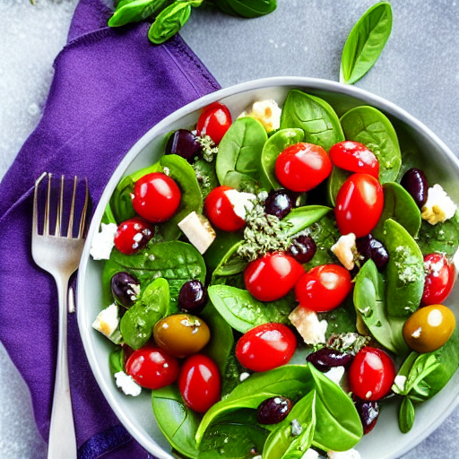 Keto Zeytin Salatası