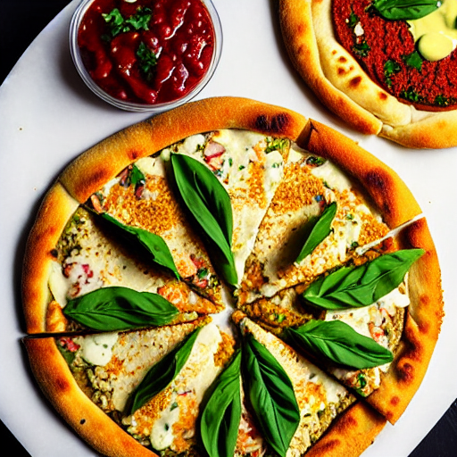 Falafel Pizza