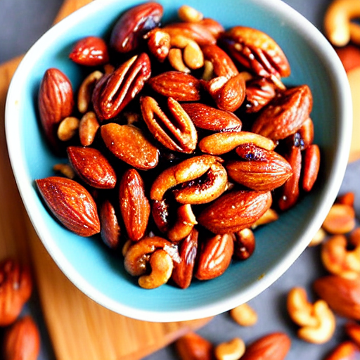 Korean Spiced Nuts