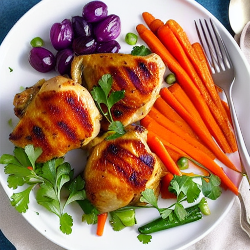 Keto Chicken and Carrots