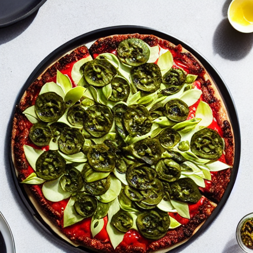 Seaweed Crust Pizza