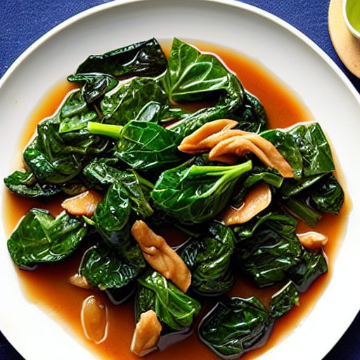 Braised Chinese Greens
