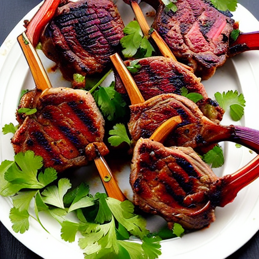 Cilantro Lamb Chops