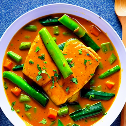 Fish and Vegetable Curry
