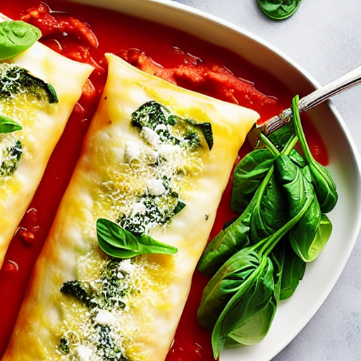 Cannelloni Ricotta e Spinaci