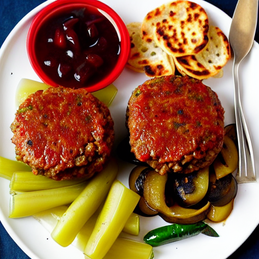 Köfte with Pickles