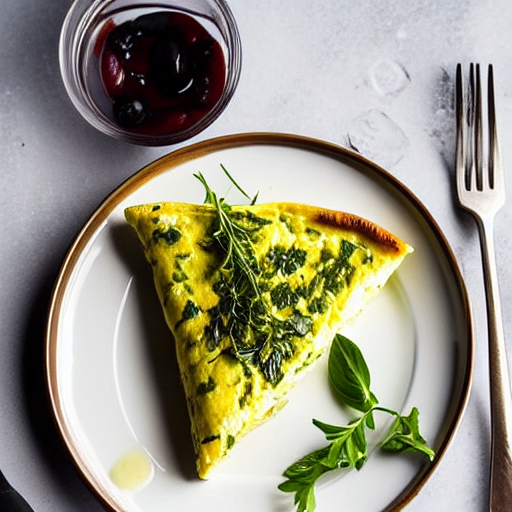 Herbed Goat Cheese Omelette