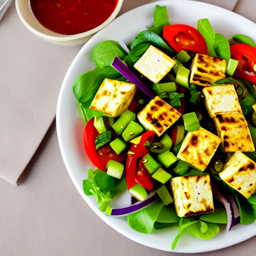 Paneer Tikka Salad