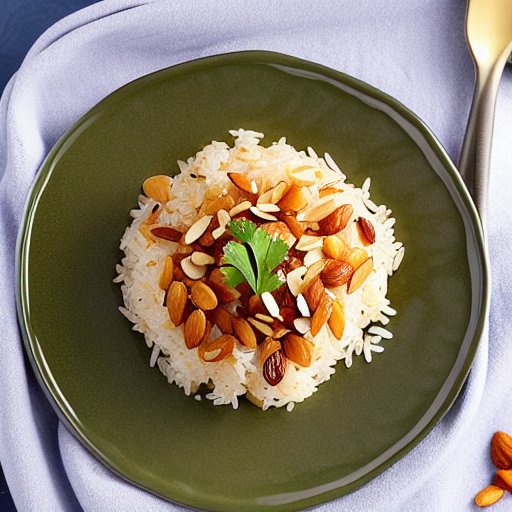 Rice with Raisins and Almonds