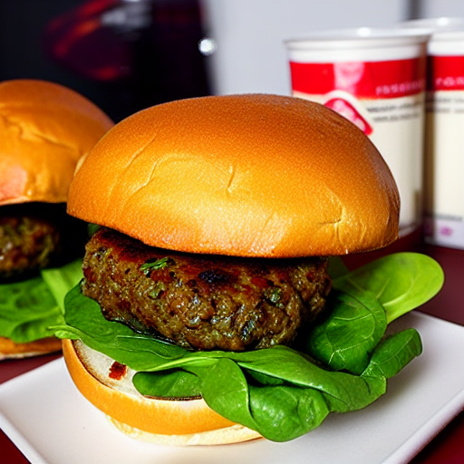 Hamburguesa de Espinacas