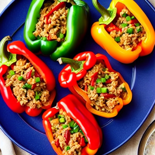 Stuffed Peppers with Turkey