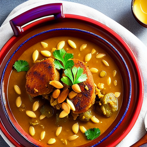 Tajine de Veau aux Amandes