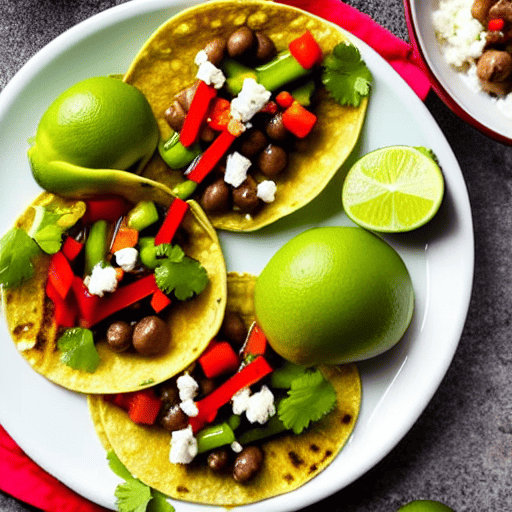 Tacos de Verduras al Vapor