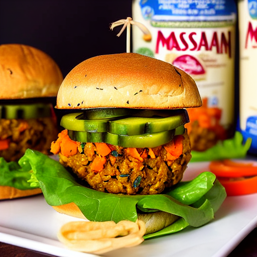 Massaman Veggie Burger