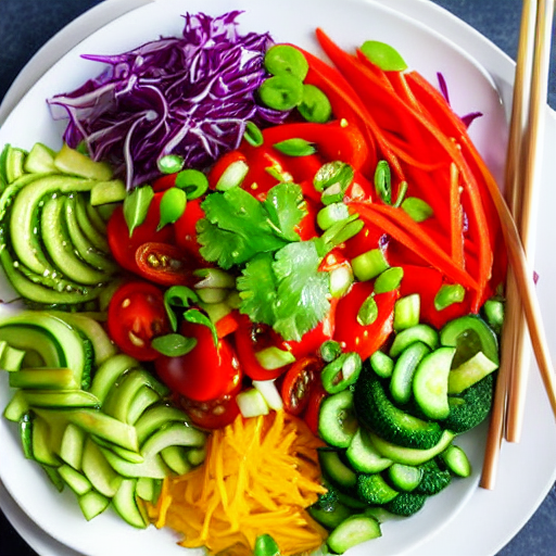 Korean Mixed Vegetable Salad