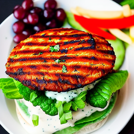 Mint Yogurt Burger
