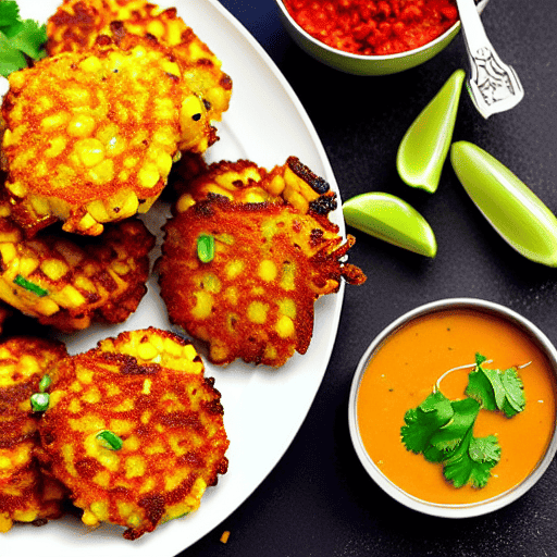 Baked Sweet Corn Fritters