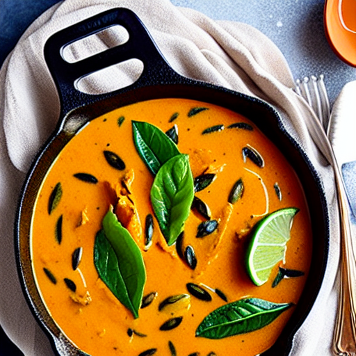 Baked Pumpkin Curry