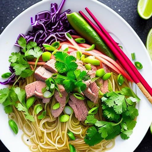 Nam Tok Noodle Salad