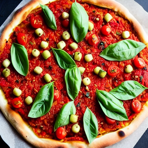 Vegan Dolmadakia Pizza