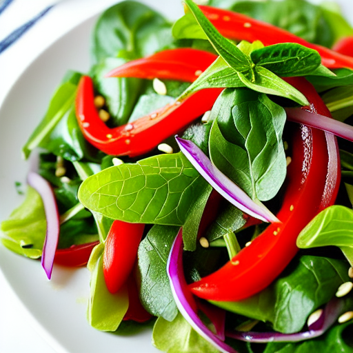 Sesame Leaf Salad