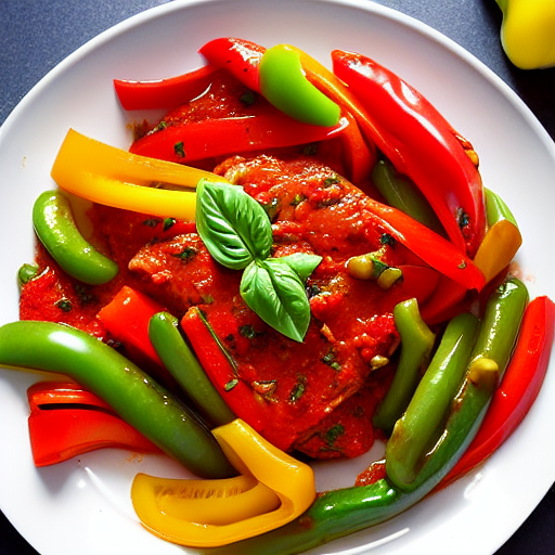 Piperade de Poivrons