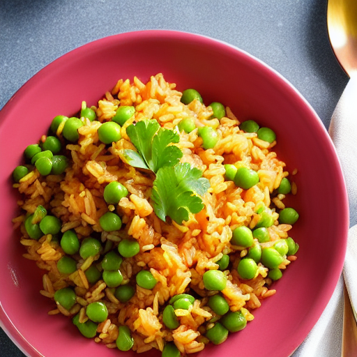 Arroz con Guisantes