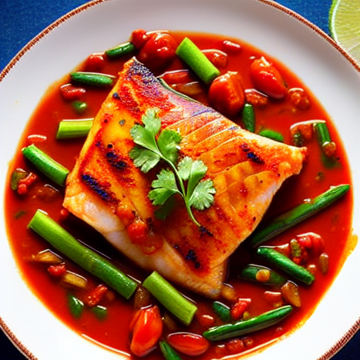 Pescado a la Vizcaína