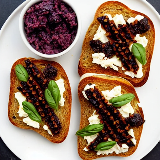 Tartine de Tapenade