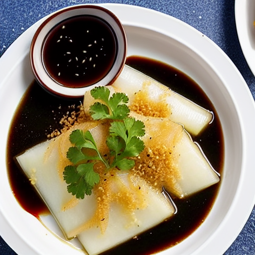 Baked Daikon with Soy