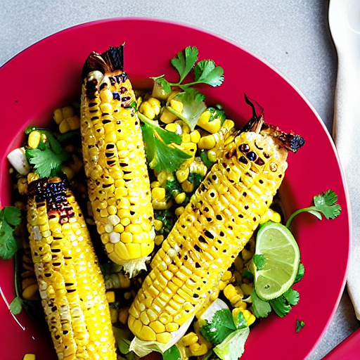 Grilled Corn Salad