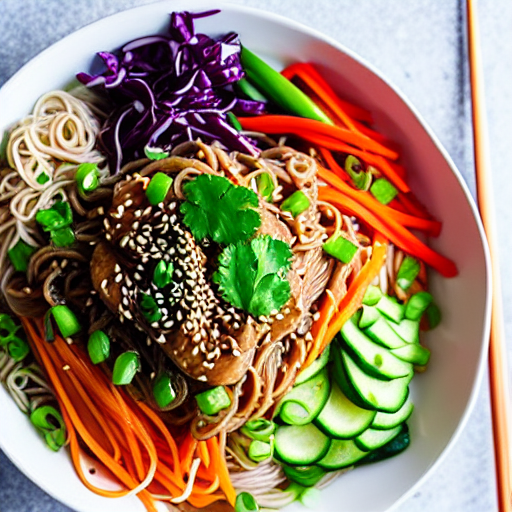 Soba Noodle Salad