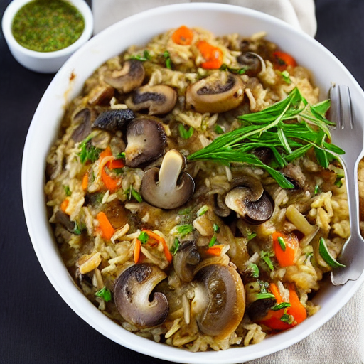 Riso con Funghi
