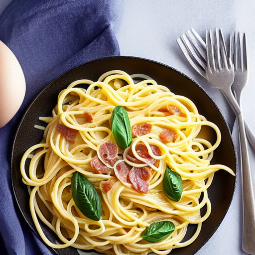 Shirataki Pasta Carbonara