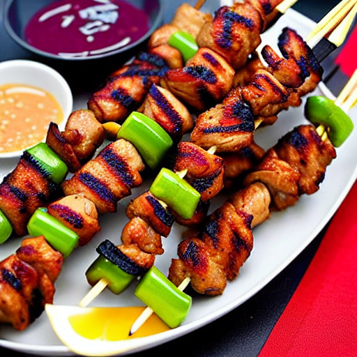 Crispy Duck Skewers