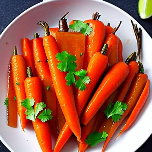Braised Carrots with Ginger