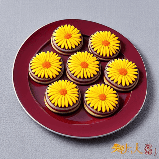 Chrysanthemum Tea Cookies