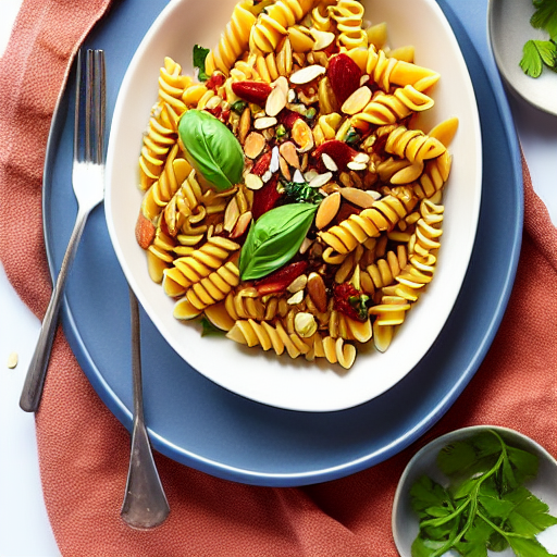 Pasta with Almonds