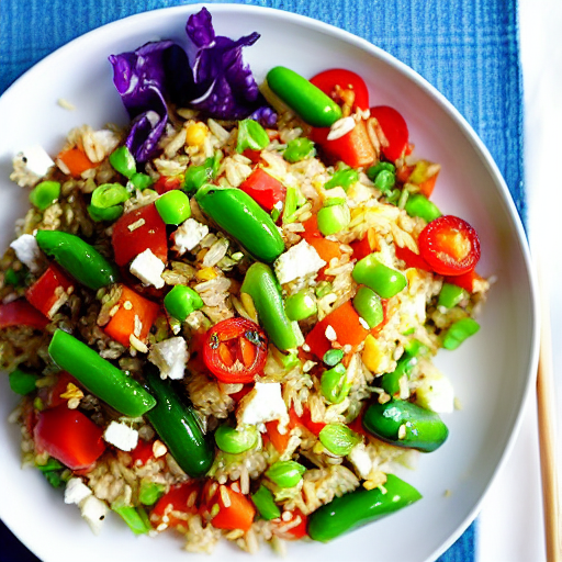 Fried Rice with Feta