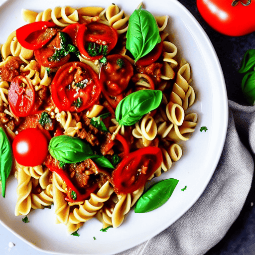 Vegan Eggplant Pasta