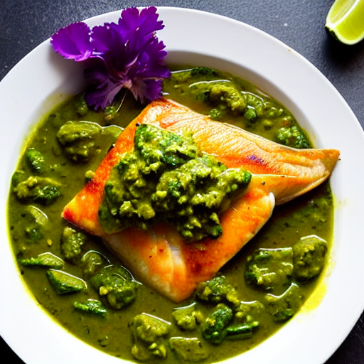 Pescado en Salsa Verde
