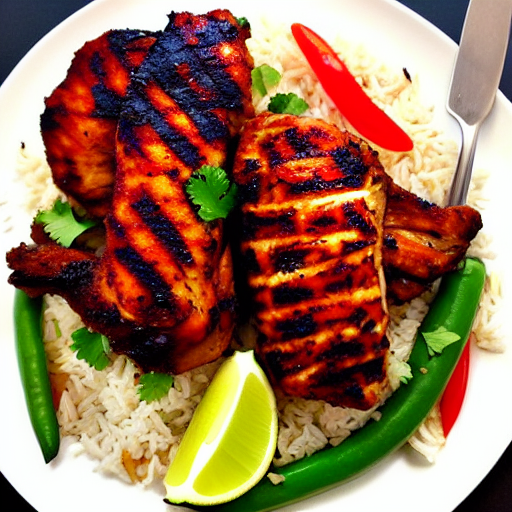 Jerk Chicken with Rice