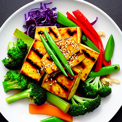 Korean-style Tofu Stir-fry