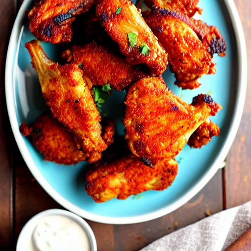 Crispy Baked Cauliflower Wings with Spices