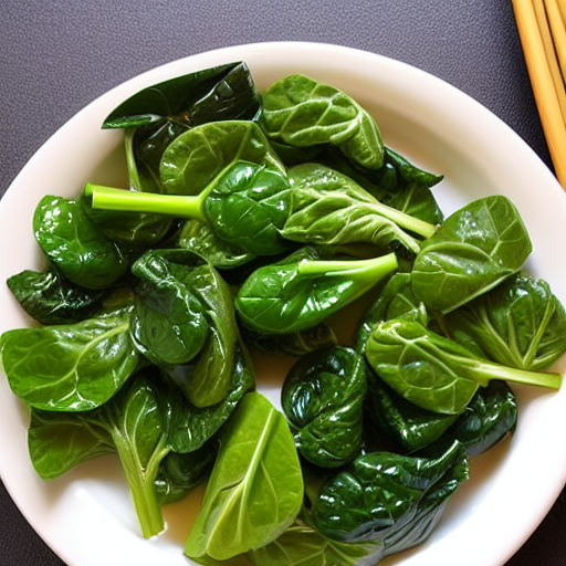 Steamed Chinese Greens