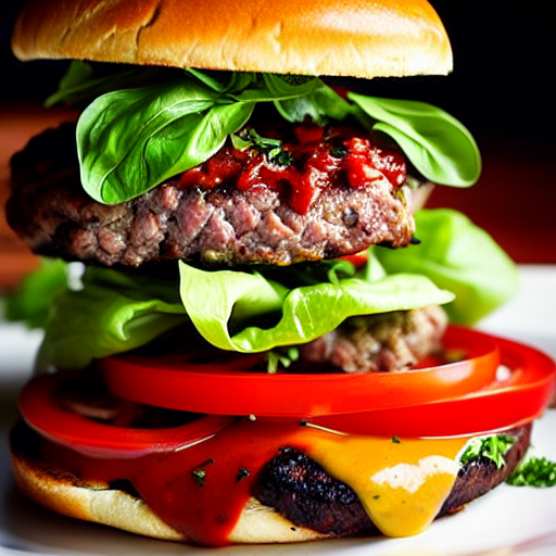 Burger di Manzo alla Griglia