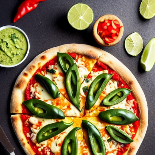 Pizza de Poblano